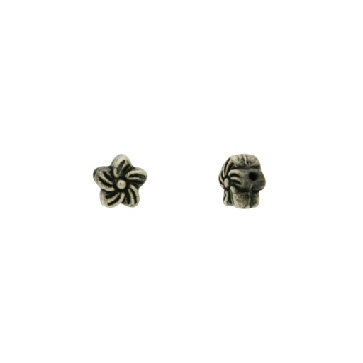 [120720000] Star spacer Ø 6mm. Hole Ø 1mm.