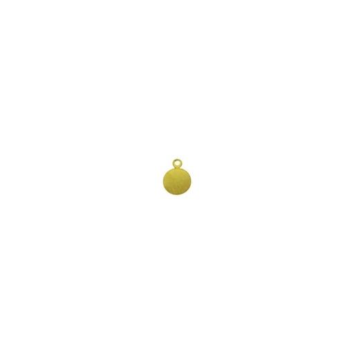 [915320000] Brass disc Ø5mm with jumpring closed