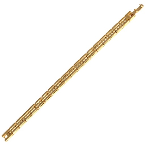 [545210000] Brass bracelet 19cms width 9mm