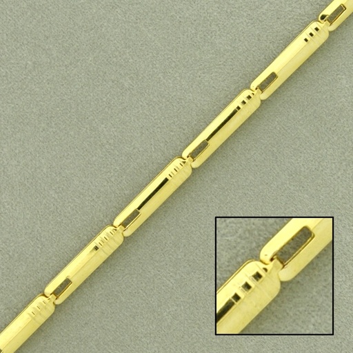 [525350000] Brass chain width 3,1mm