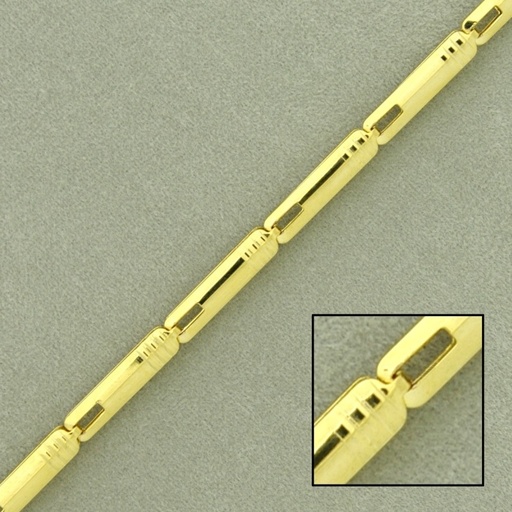 [525350000] Cadena de latón ancho 3,1mm