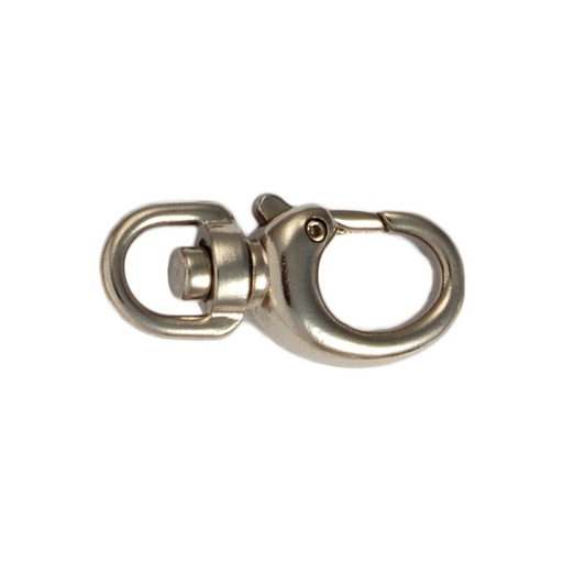 [640030400] Nickel plated pewter lobster clasp 34mm