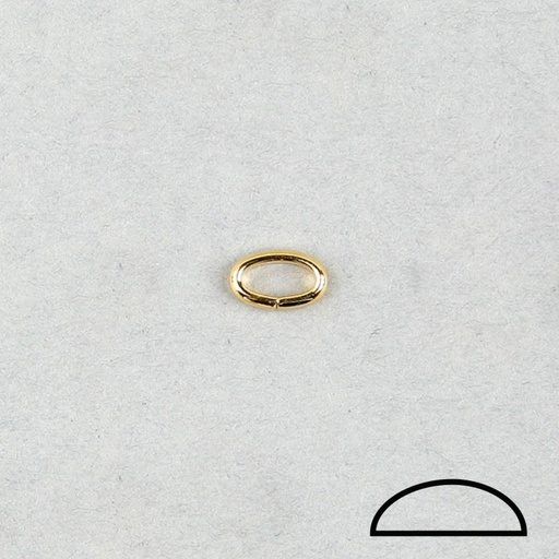 [320790000] Anneau ouvert ovale 7,8x4,8xØ 1,6mm