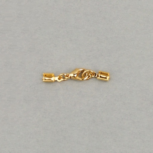 [110120000] Lobster clasp Ø 10mm + 2 ends to Ø 2mm wire