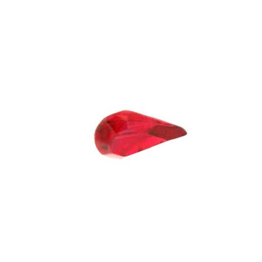 [750351600] Strass tear 7x13mm cone shaped ruby colour