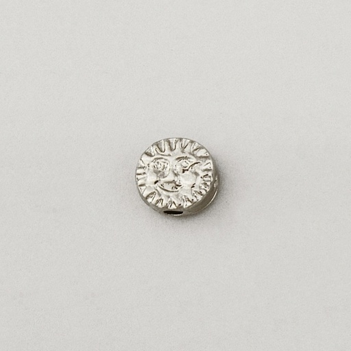 [117290000] Metal bead Ø 11mm. Hole Ø 2mm