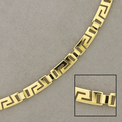 [926200000] Brass chain width 6mm for necklace