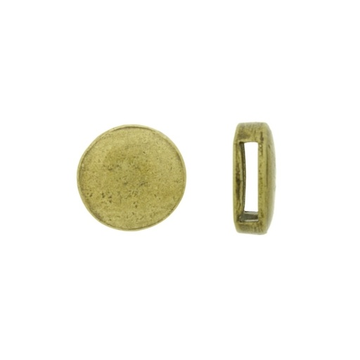 [120210000] Slider bead Ø 16mm. Hole 2x10mm