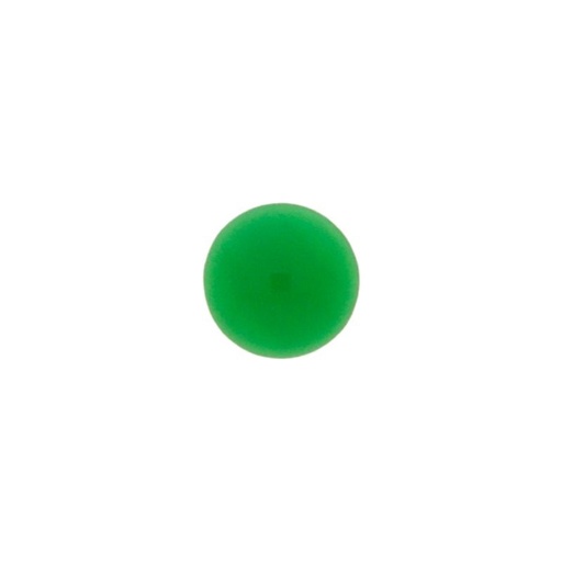 [750130900] Pierre cabochon Ø8mm base plate couleur chrysope