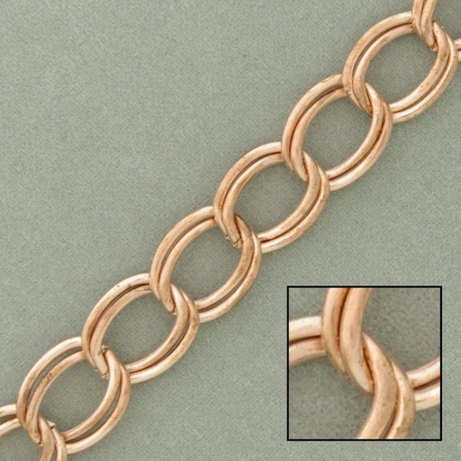 [511370000] Double curb steel chain width 10,4mm