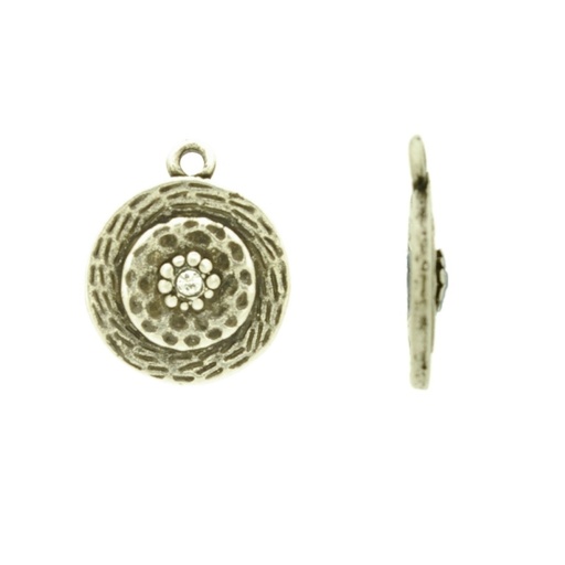 [120290000] Pendant 19x16mm to strass PP11