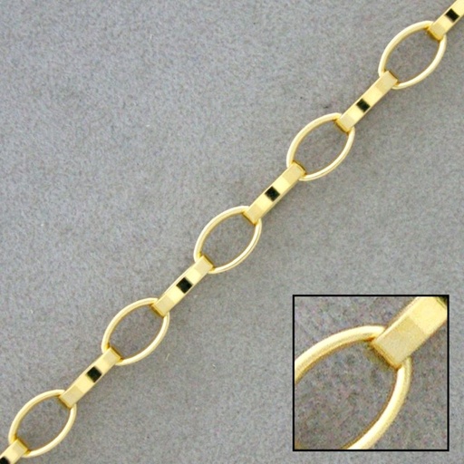 [529170000] Anchor brass chain width 5,9mm