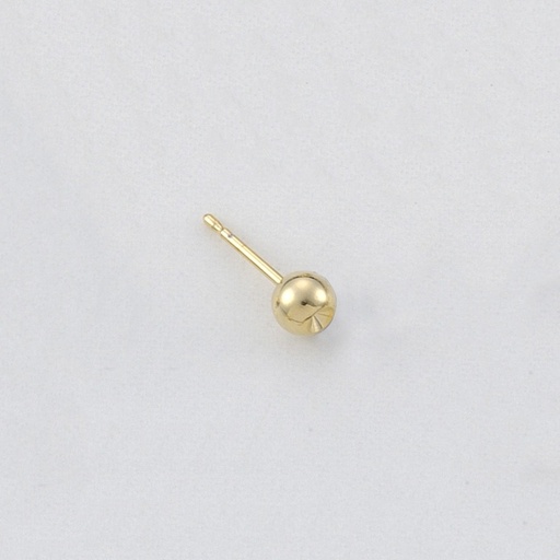 [113460500] Ø5mm ball ear post to PP14 strass