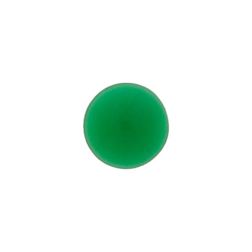 [750150900] Cabochon stone Ø10mm flat base chrysopidae colour