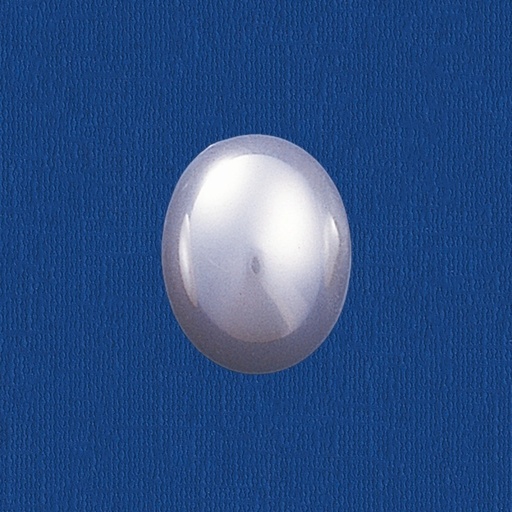 [435341200] Perla ovalada base plana 10x12mm