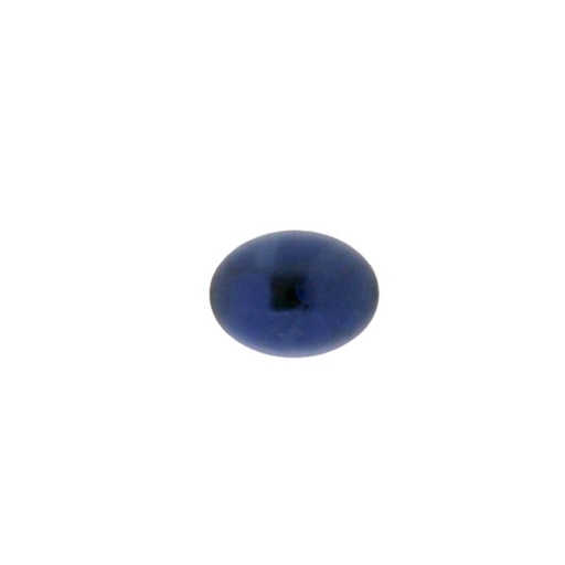 [750490800] Stone oval cabochon 6x8mm flat base montana colour