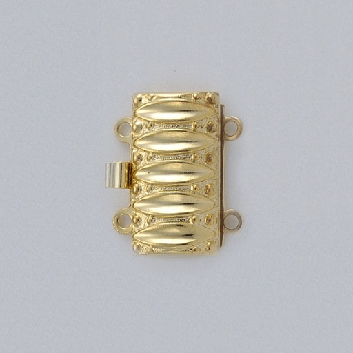 [230240200] Necklace clasp 16x14mm 2 strands