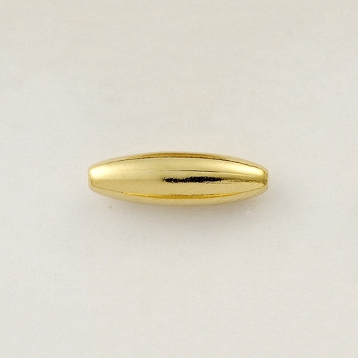[117001500] Metal bead 4,5x15mm. Hole Ø 1mm