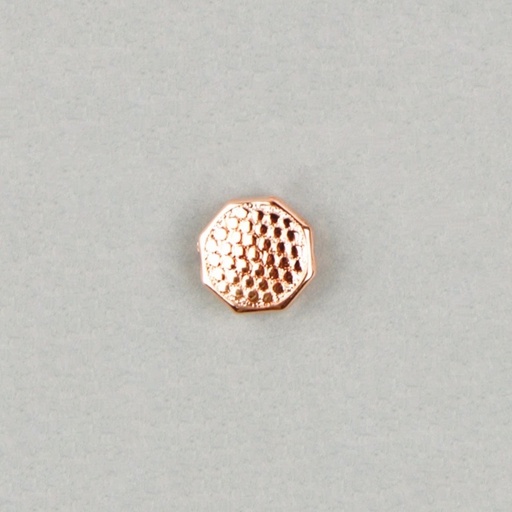 [111240000] Metallize bead Ø 12mm. Hole Ø 1mm