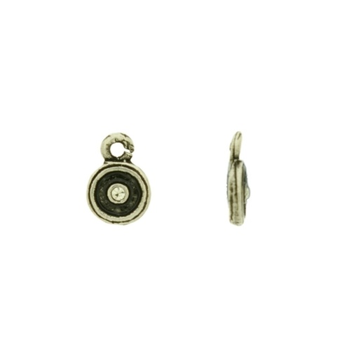 [120490000] Pendant 10x7mm to strass PP10
