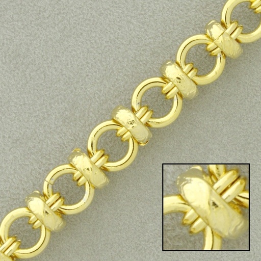 [526430000] Large link brass chain width 9,5mm