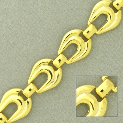 [523450000] Brass chain width 12,4mm