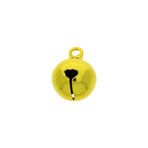 [123331200] Jingle bell Ø 12mm yellow colour nickel free