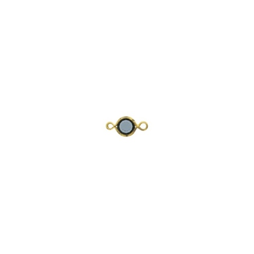 [123040800] Round strass spacer Ø 4mm montana colour