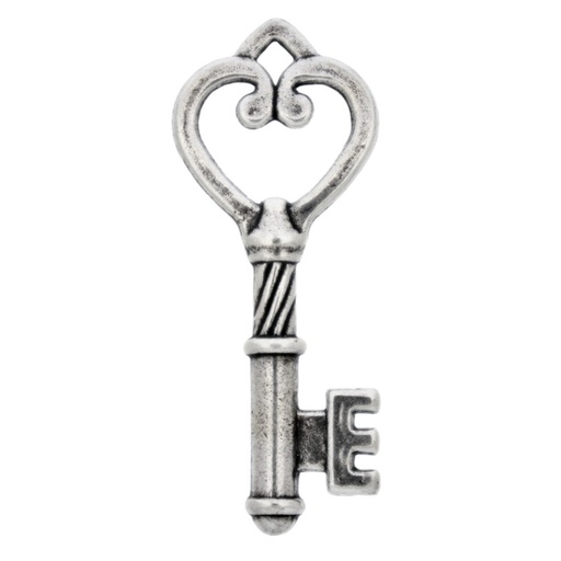 [129380000] Pendentif clef 46x19mm