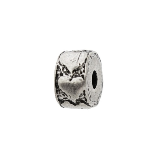 [126350300] Metal bead 13x7mm. Hole Ø 3mm
