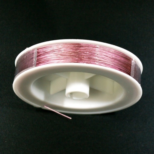 [539382200] Stainless steel wire Ø 0,45mm pink