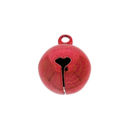 [123341600] Jingle bell Ø 16mm red colour nickel free