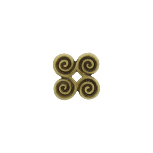 [123110000] Square metal component 11x11mm