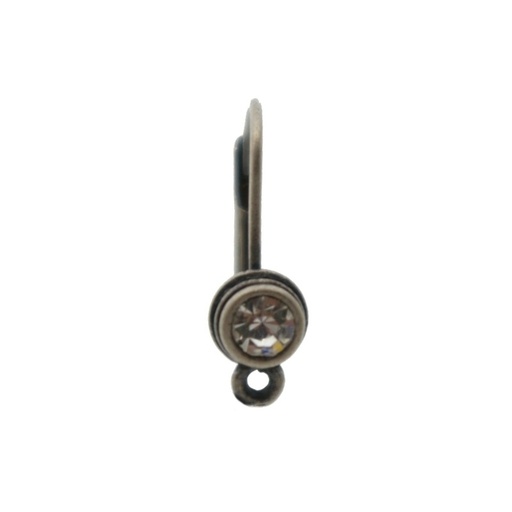 [637240000] Ø 6mm motif leverback earring with loop