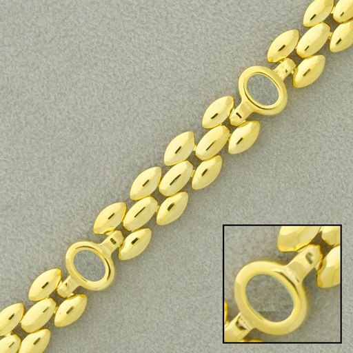 [527090000] Cartier brass chain width 8mm