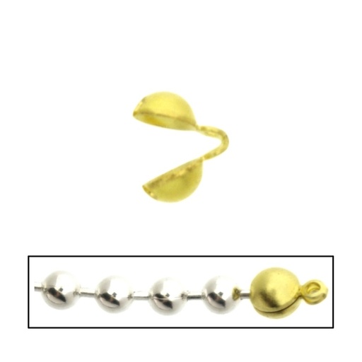 [118124000] Embout pour chaine de boules Ø 4mm