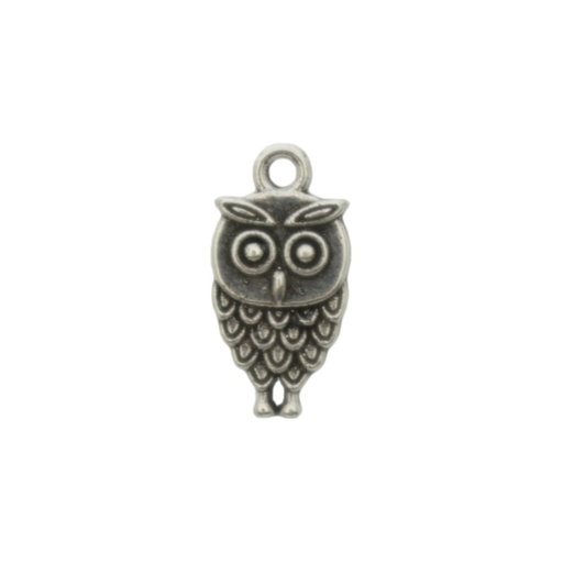 [129050000] Pendentif hibou 18x9mm