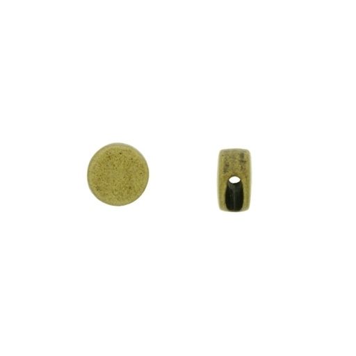 [120240000] Slider bead Ø 9mm. Hole 2x5mm