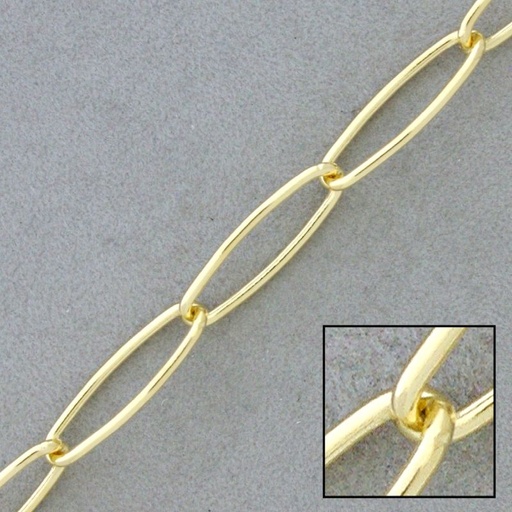 [529071600] Anchor brass chain width 8,8mm