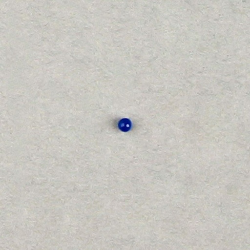 [750310300] Boule de plastique Ø 2mm couleur lapis-lazuli