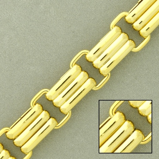 [524430000] Chaîne en laiton largeur 12,8mm