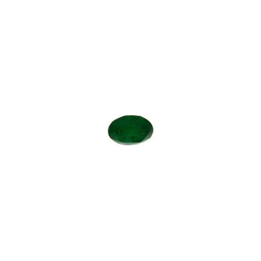 [750450900] Piedra strass 6x8mm forma oval base cónica color esmeralda