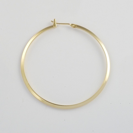 [810305000] Triangular wire creole earring Ø50mm