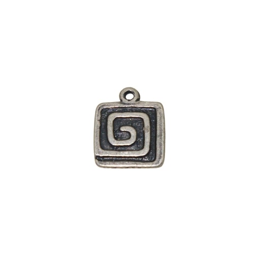 [116399900] Square pendant 14x11mm