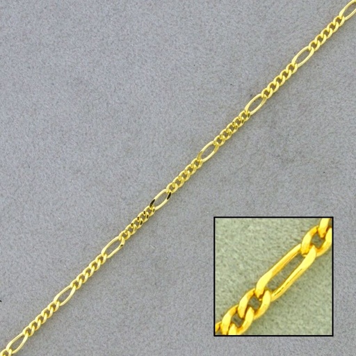 [523090000] Figaro brass chain width 1,9mm