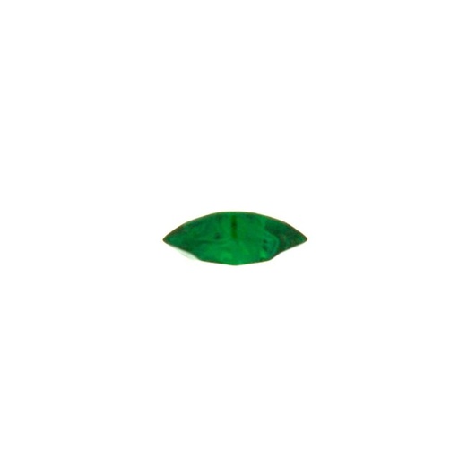 [750330900] Piedra strass navette 5x10mm base cónica color esmeralda