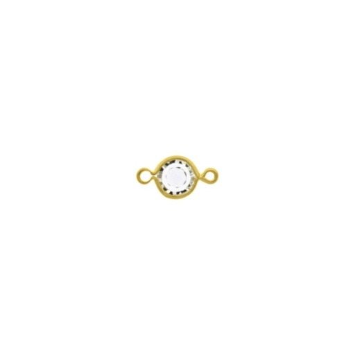 [123060600] Intercalaire strass Ø 6mm couleur cristal