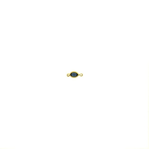 [123010800] Oval strass 6x4mm Montana colour