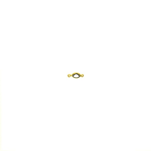 [123010600] Oval strass 6x4mm crystal colour