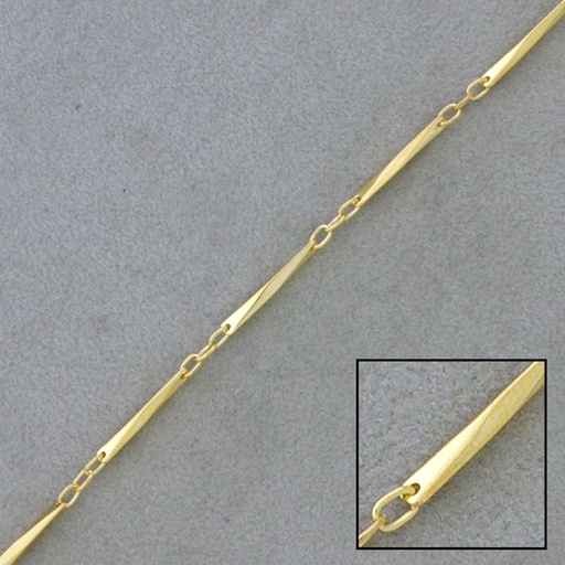 [525460000] Brass chain width 1,6mm